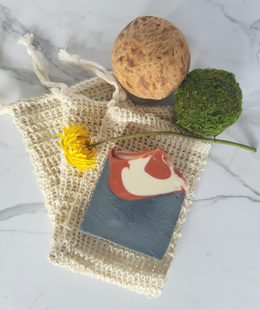 All Natural Soap Saver Pouch