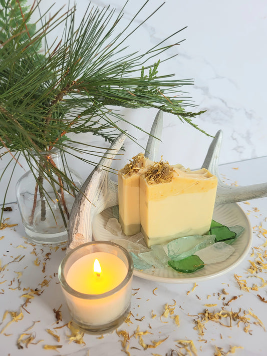 Golden Glow Artisan Soap