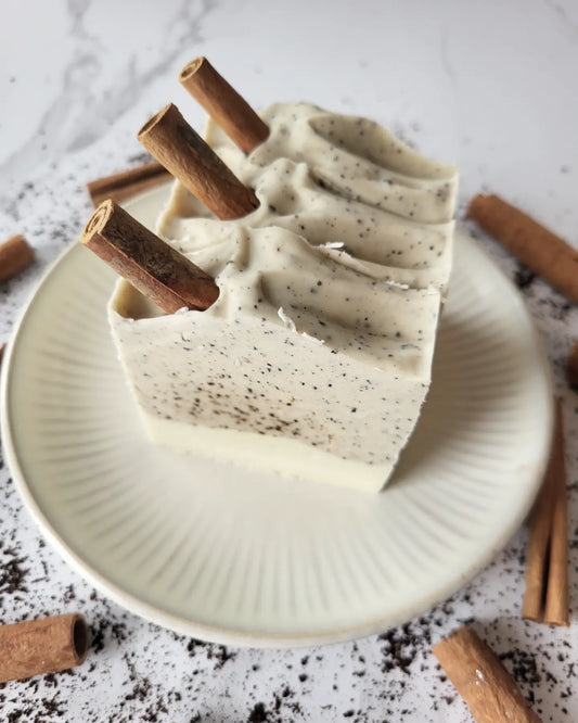 Cinnamon Coffee Scrub Artisan Soap
